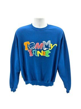 TommyInnit '21 Pogchamp! Adult Medium Sweatshirt Limited Edition Letter Patch